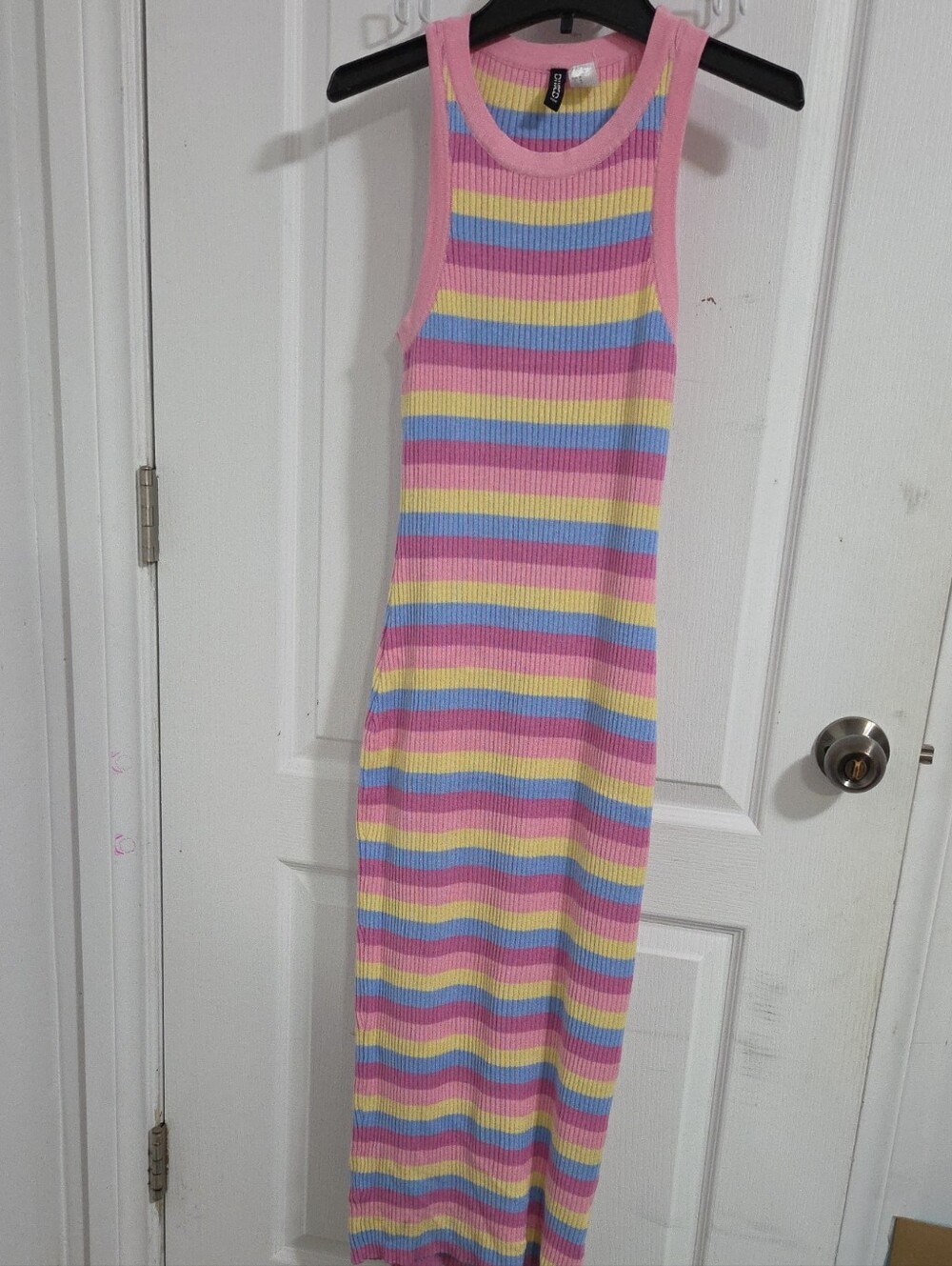 H&M Stripe Stretchy Knit Dress